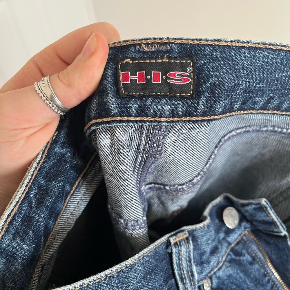 High Rise Blue Jeans - Picture 2 of 4